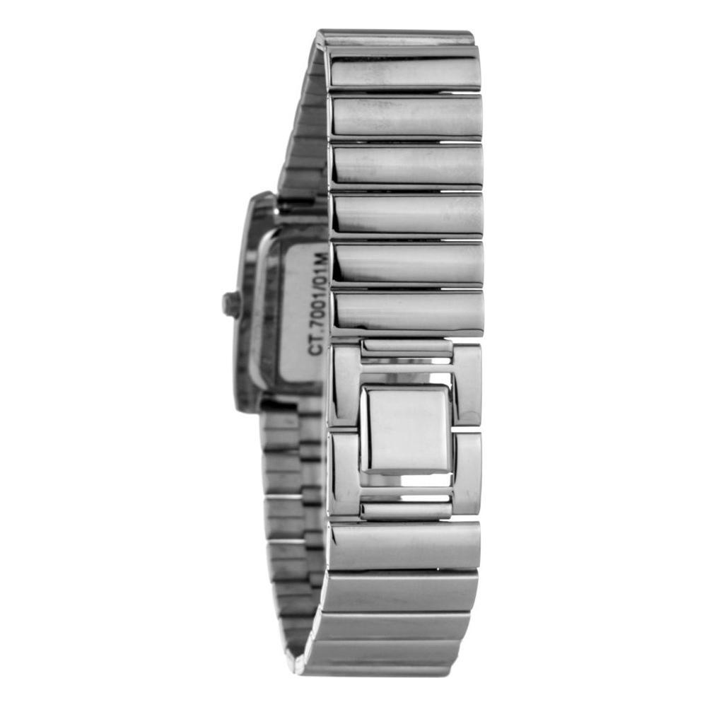 Chronotech Silver Stainless Steel Dress Watch