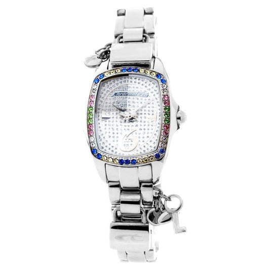 Chronotech Silver Stainless Steel Watch