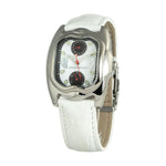 Chronotech White Leather Watch CHCT7220L07AC