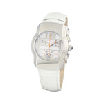 Chronotech White Leather Watch CHCT7280B06AC