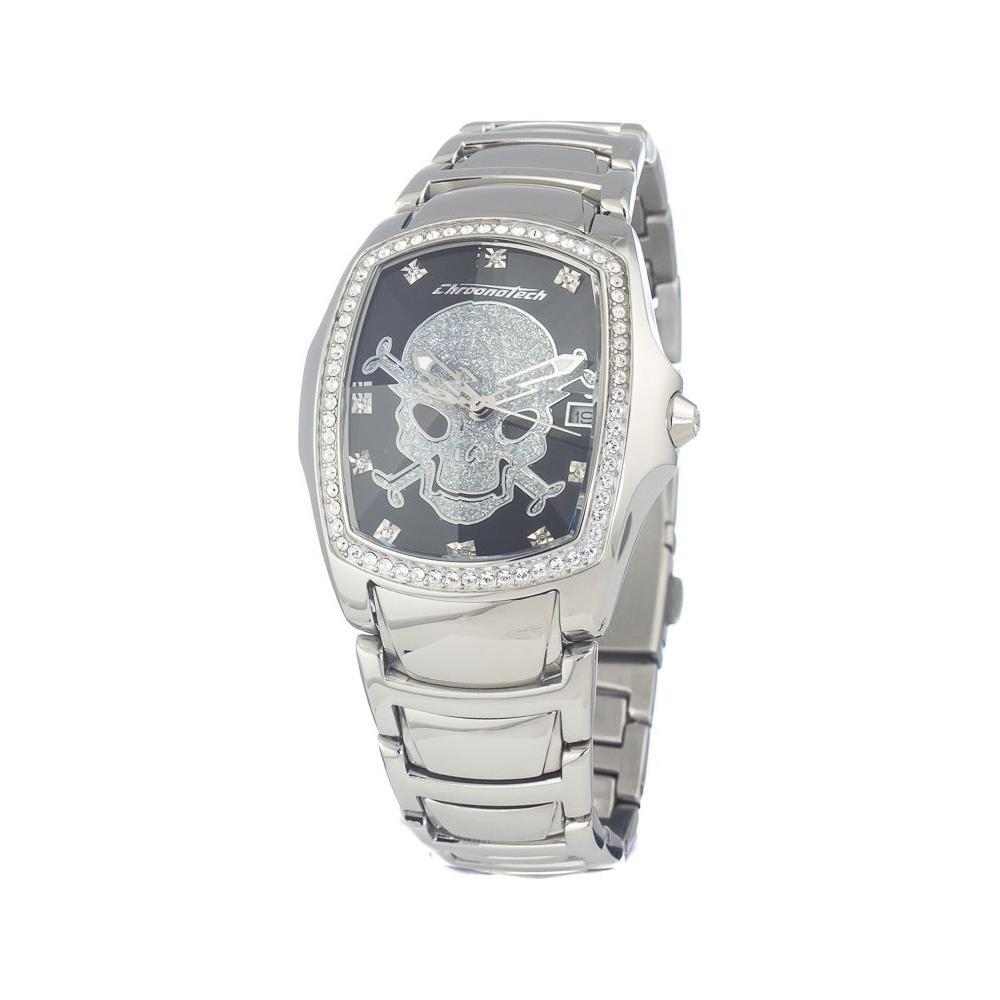 Chronotech Silver Stainless Steel Dress Watch