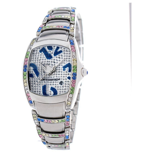 Chronotech Silver Stainless Steel Watch