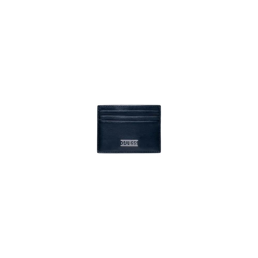 Guess Black Leather Cardholder 1728,71956299936,Bags,Black,Guess,Men,Men - Bags,New with tags,Wallets - Men - Bags GU-14482400009