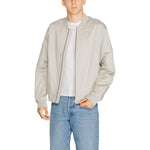 Calvin Klein Gray Organic Cotton Jackets & Coat CA-14571300136-IT46 | M