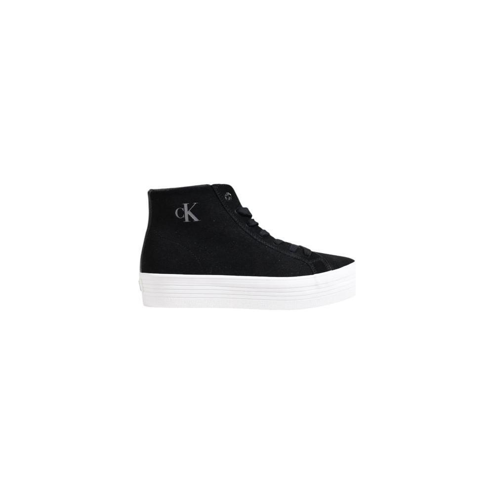 Calvin Klein Jeans Black Suede Leather Sneaker CA-14579100009-EU40/US10