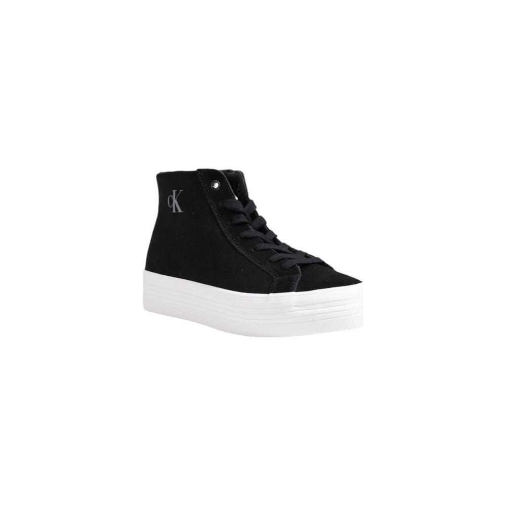 Calvin Klein Jeans Black Suede Leather Sneaker CA-14579100009-EU40/US10