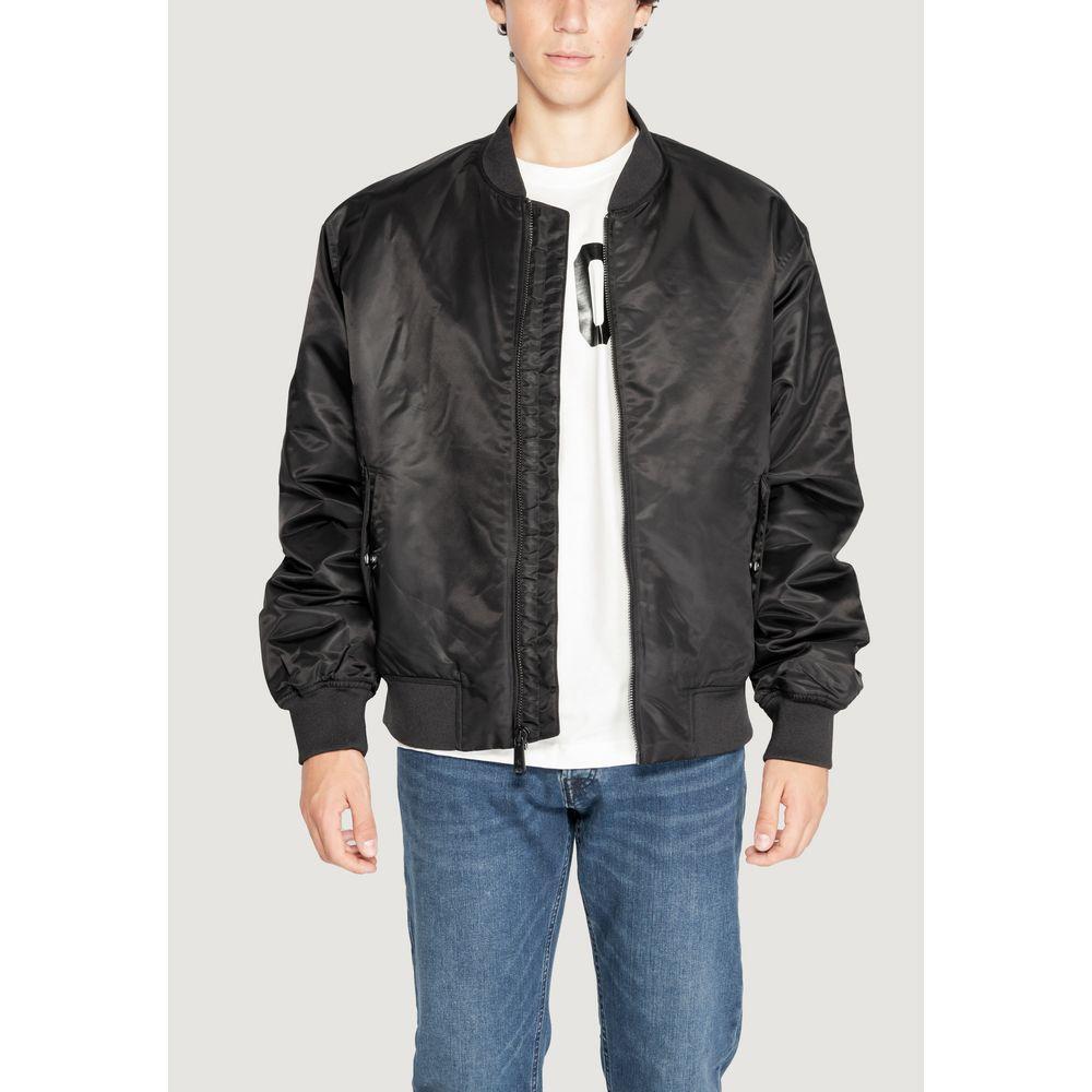 Calvin Klein Jeans Black Polyamide Jackets & Coat CA-14580100009-IT48 | L
