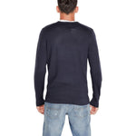 Calvin Klein Blue Recycled Wool Sportswear CA-14587100128-IT44 | S