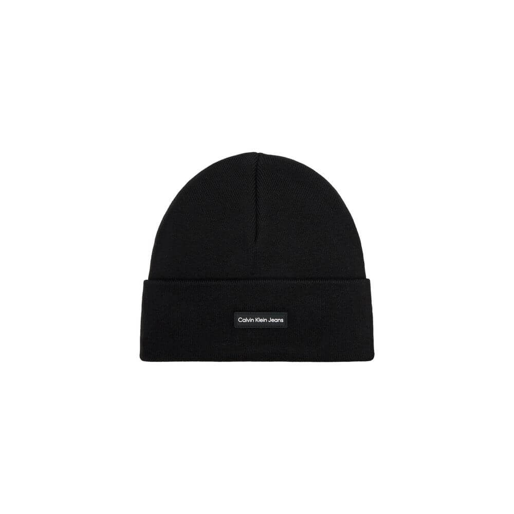 Calvin Klein Jeans Black Recycled Polyester Cap (Baseball Hat)