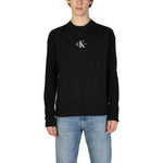 Calvin Klein Jeans Black Cotton Sweater CA-15729100009-IT54 | XXL