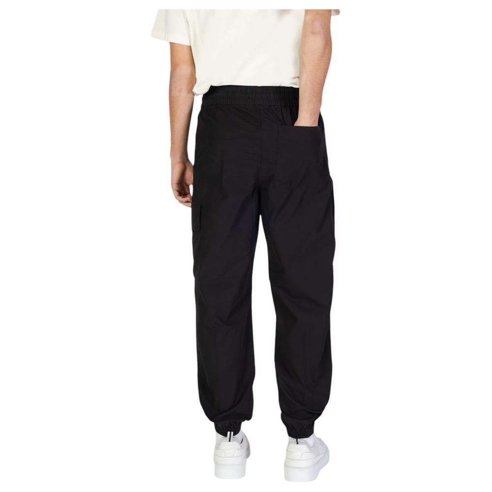 Calvin Klein Jeans Black Cotton Joggers Workout Pant CA-15727900009-IT46 | M