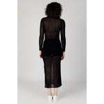 Calvin Klein Jeans Black Marabou Long CA-12009500009-IT38|XS