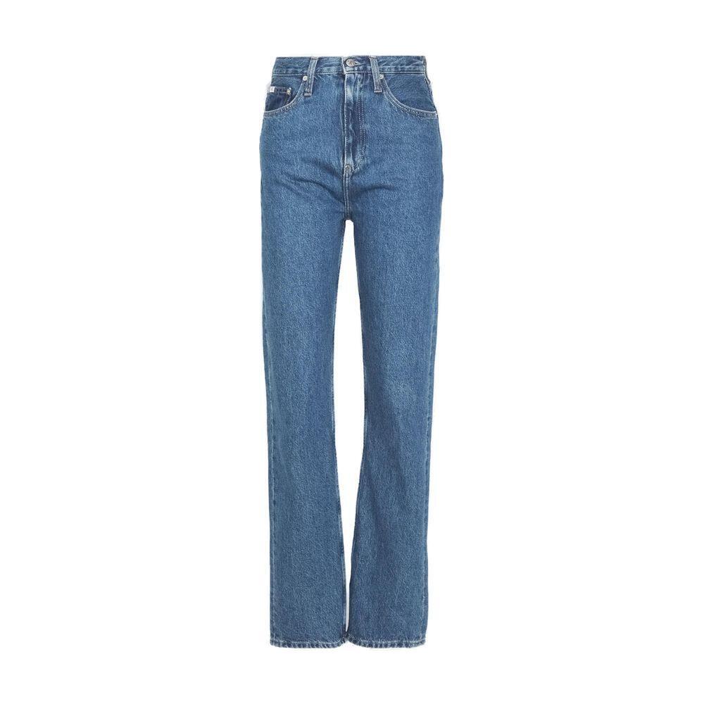 Calvin Klein Jeans Light Blue Cotton Relaxed Fit Jean CA-13195800236-W34 | L32