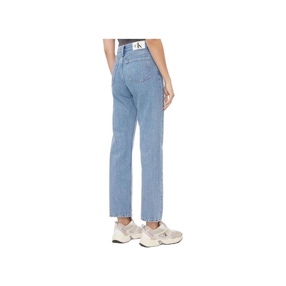 Calvin Klein Jeans Light Blue Cotton Relaxed Fit Jean CA-13195800236-W34 | L32