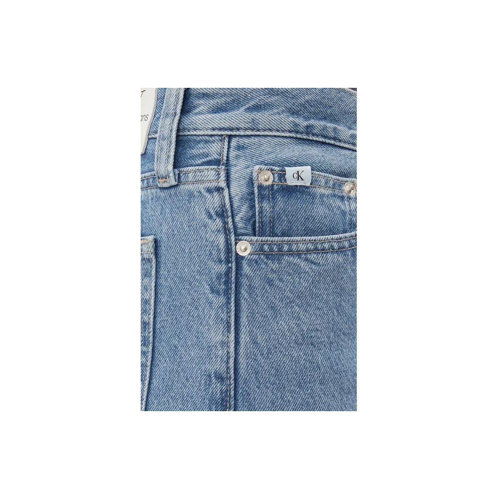 Calvin Klein Jeans Light Blue Cotton Relaxed Fit Jean CA-13195800236-W34 | L32