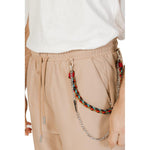 Gianni Lupo Beige Polyester Pant GI-13515400127-IT52 | XL