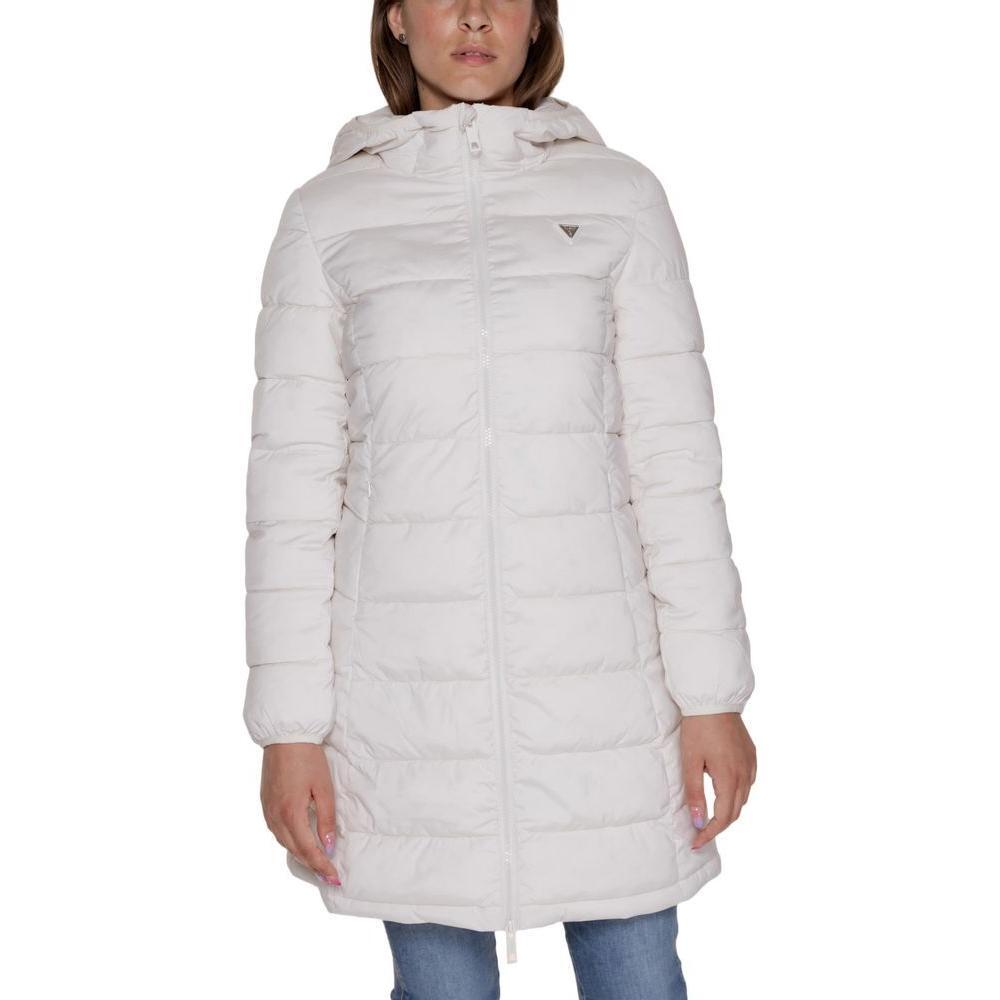 Guess Active White Polyester Jackets & Coat GU-14521700008-IT40|S