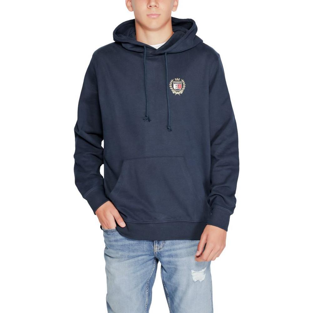 Tommy Hilfiger Jeans Blue Cotton Hoodie