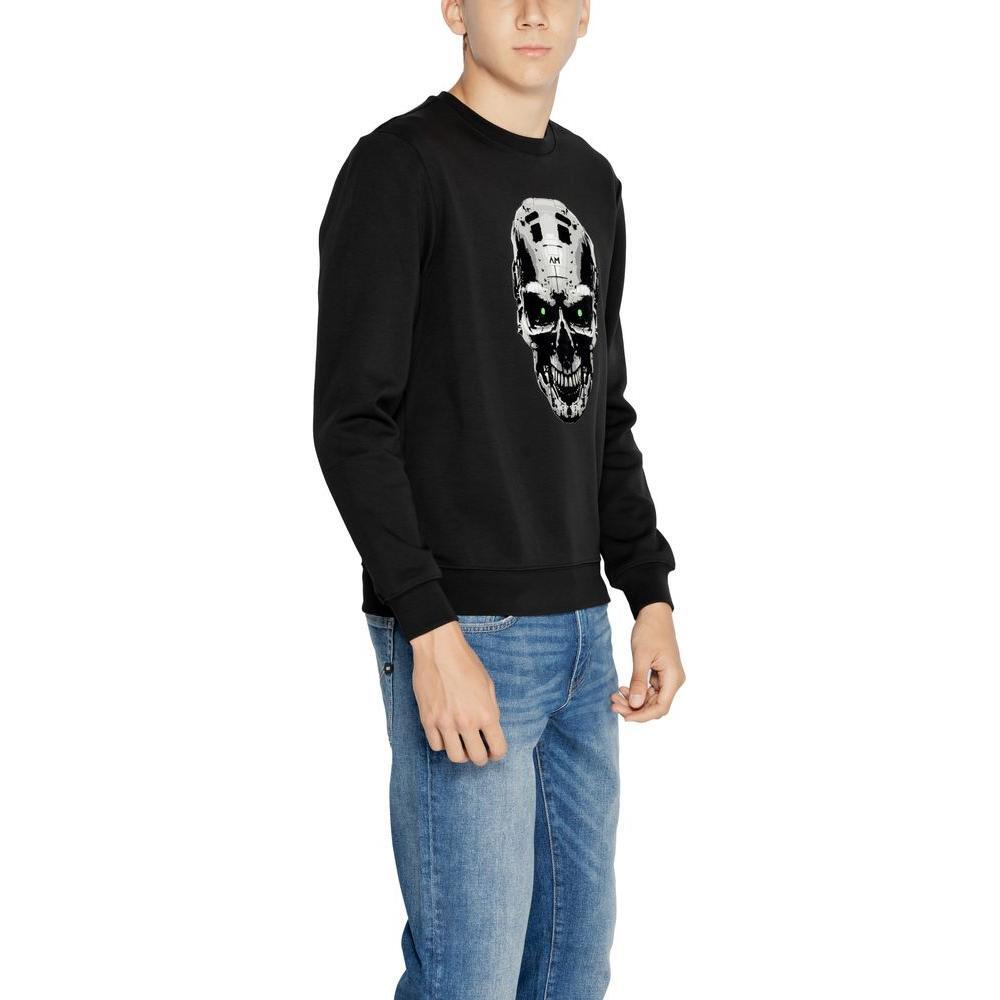 Antony Morato Black Cotton Sweatshirt AN-14635500009-IT46 | M