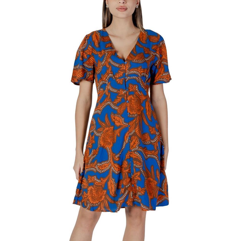 B.Young Blue Viscose Midi BY-14885600010-34 | XXS