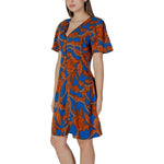 B.Young Blue Viscose Midi BY-14885600010-34 | XXS
