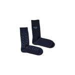 Emporio Armani Underwear Blue Cotton Sock EM-15167000010-ONE SIZE