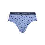 Emporio Armani Underwear Blue Cotton Underwear EM-15169100126-IT44 | S