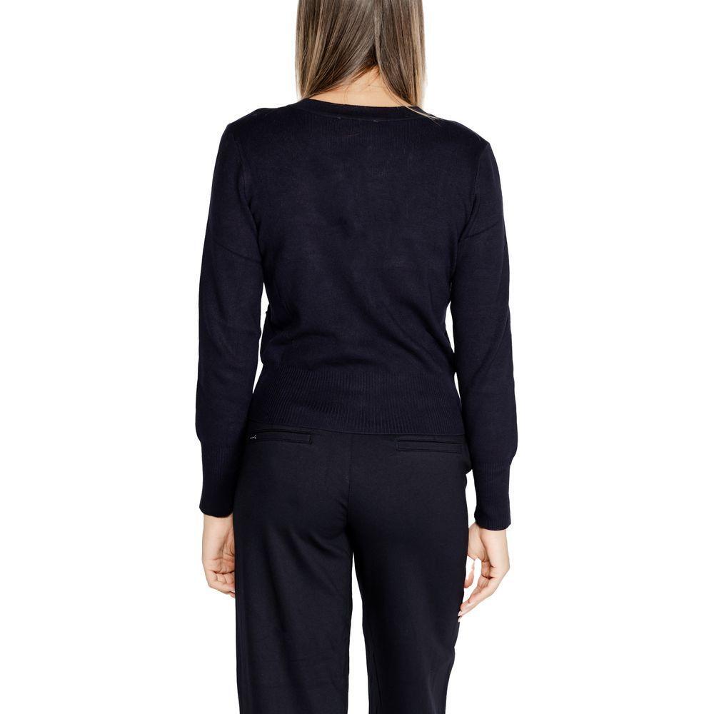 Morgan De Toi Blue Viscose Cardigan MO-15190500128-IT40|S