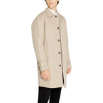 Only & Sons Beige Polyester Trench Coat ON-15322700127-IT54 | XXL