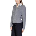 Morgan De Toi Gray Viscose Sweater MO7000001819878RO