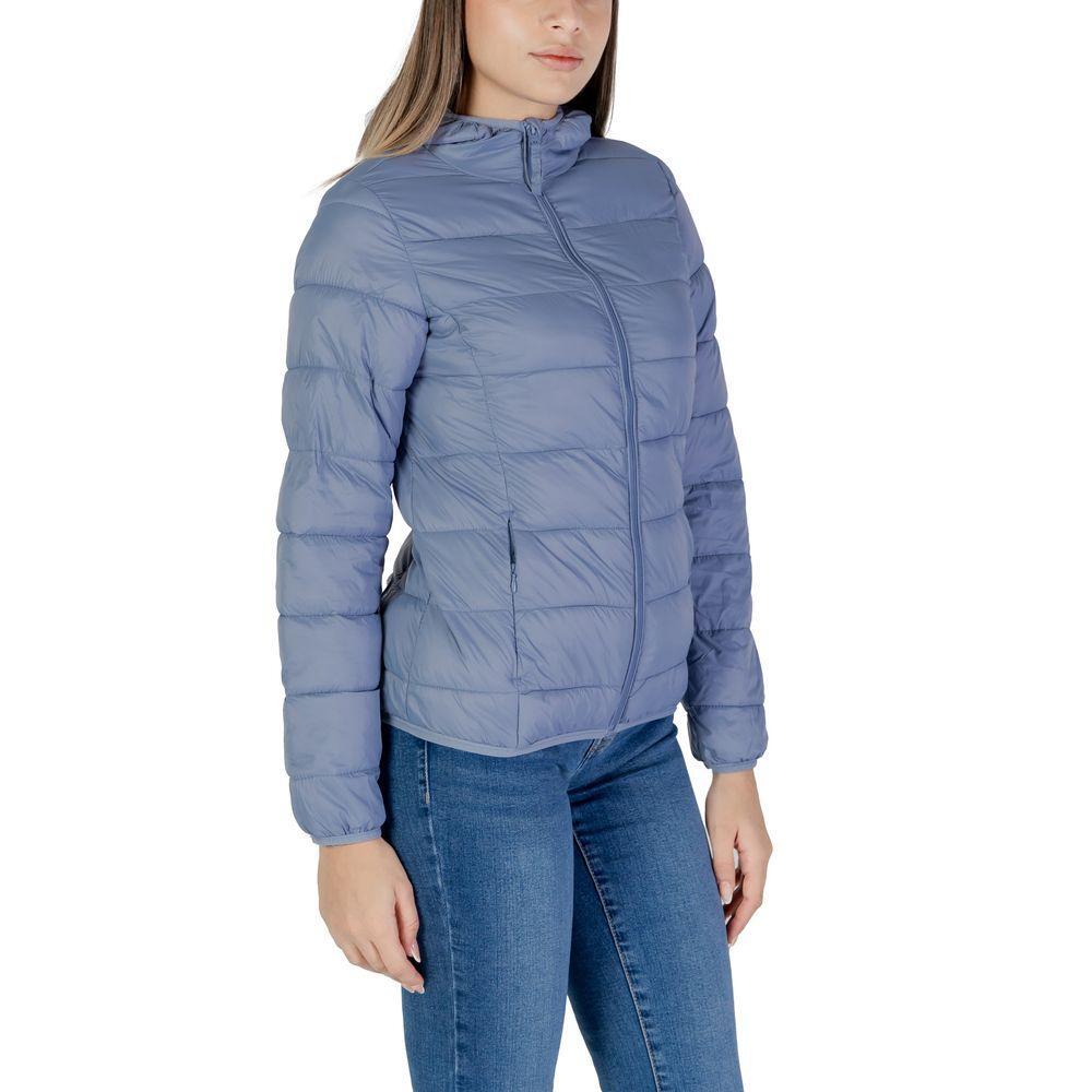 B.Young Blue Nylon Jackets & Coat BY-15712200375-IT40|S