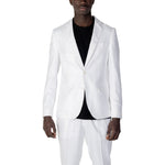Antony Morato White Linen Blazer AN-10253200008-IT52 | XL
