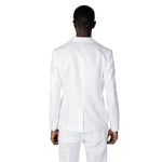 Antony Morato White Linen Blazer AN-10253200008-IT52 | XL