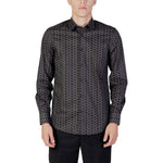 Antony Morato Gray Cotton Shirt AN-11851100136-IT44 | XS