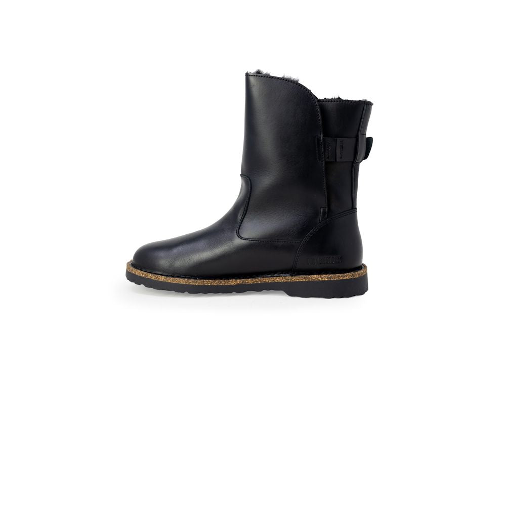 Birkenstock Black Leather Ankle BI-11890400009-EU36/US6