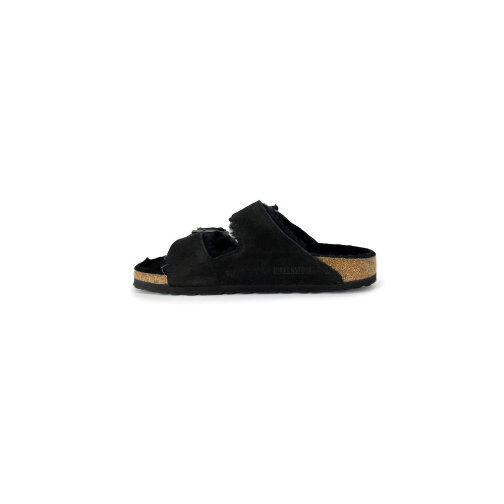 Birkenstock Black Suede Leather Sandal BI-11890700009-EU36/US6