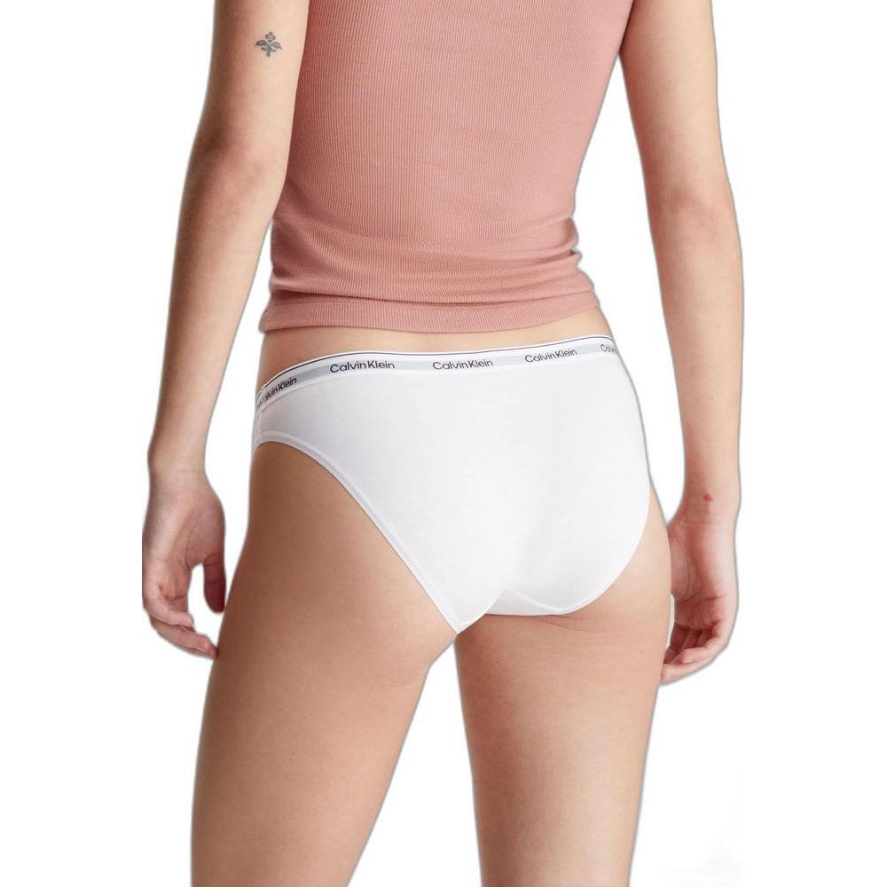 Calvin Klein Underwear White Cotton Panty CA-13355000008-IT44|L