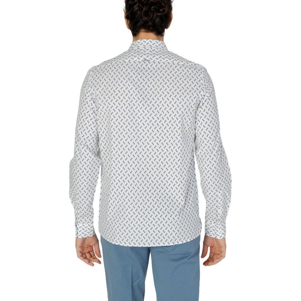 Antony Morato White Viscose Shirt AN-13369100008-IT46 | S