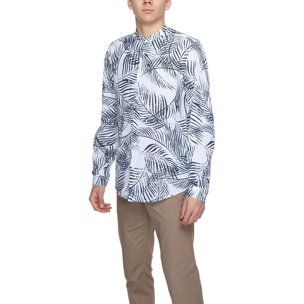 Antony Morato Blue Cotton Shirt AN-13369400010-IT46 | S
