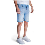 Antony Morato Light Blue Cotton Bermuda AN-13379700236-W29