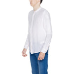 Blauer Multicolor Linen Shirt BL-13447600145-IT46 | M