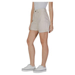 B.Young Beige Cotton Short BY-14885200127-W25