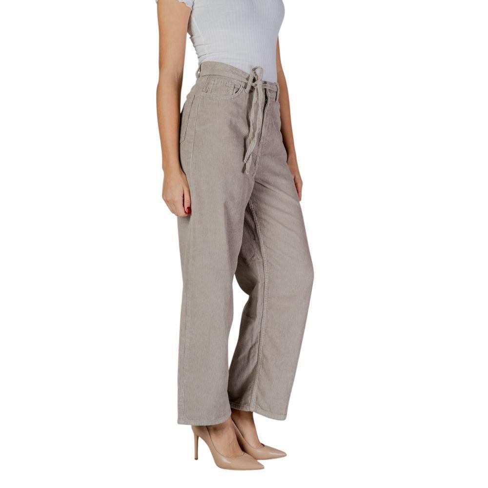 Only Beige Cotton Pant