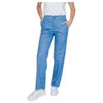Street One Blue Polyester Pant ST-13548100126-W40 | L30