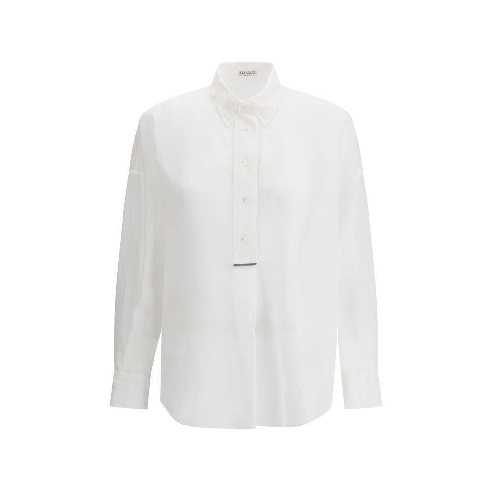 Brunello Cucinelli Semi-transparent Shirt BR-MH911RA905C100-M