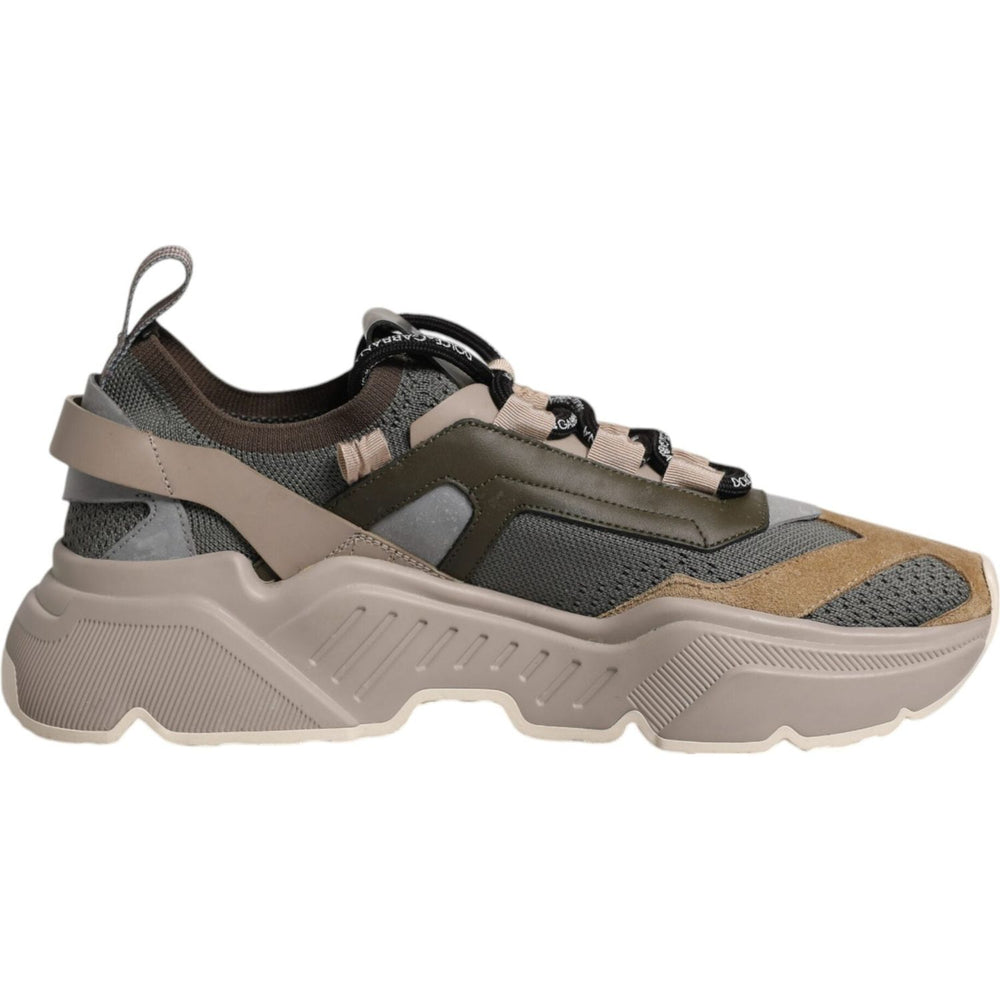 Dolce & Gabbana Multicolor Daymaster Low Top Sneakers Shoes MV6586-40
