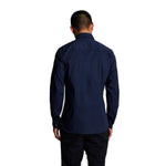 Lyle & Scott Blue Cotton Shirt LY-15823600128-IT48 | L