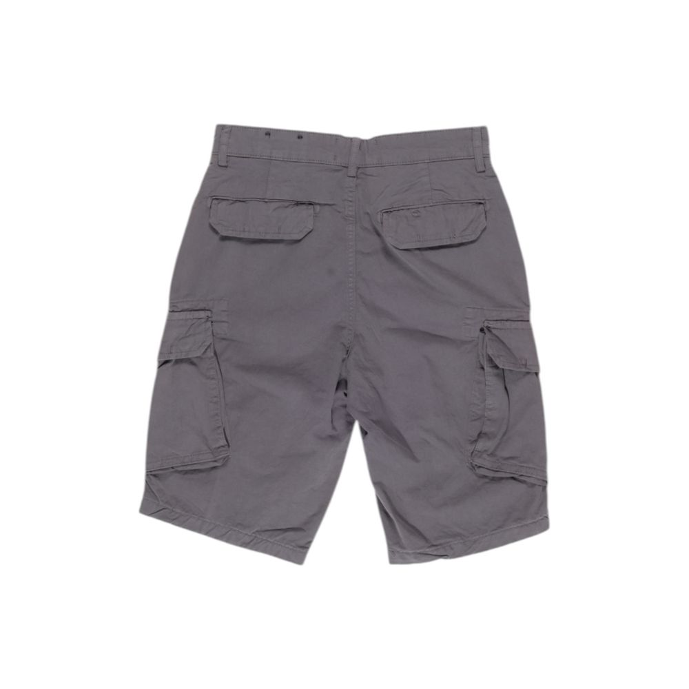 Lyle & Scott Gray Cotton Bermuda