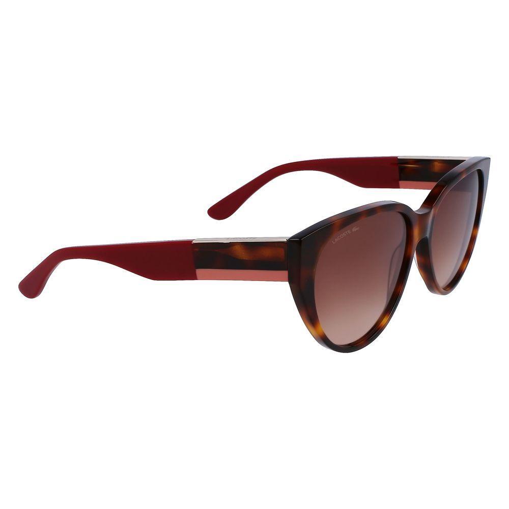 Lacoste Brown Acetate Sunglasses LAL985S240AC