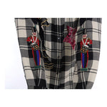 Dolce & Gabbana Black White Fairy Tale Crystal Shirt TSH1738-1